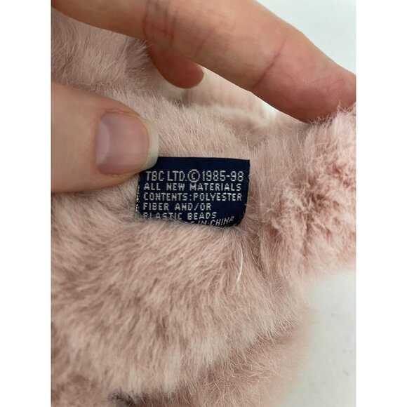 Boyds Bears Rosie O Pig Plush Stuffed Animal Bean Stuffing Jointed Fuzzy Soft - Picture 8 of 12